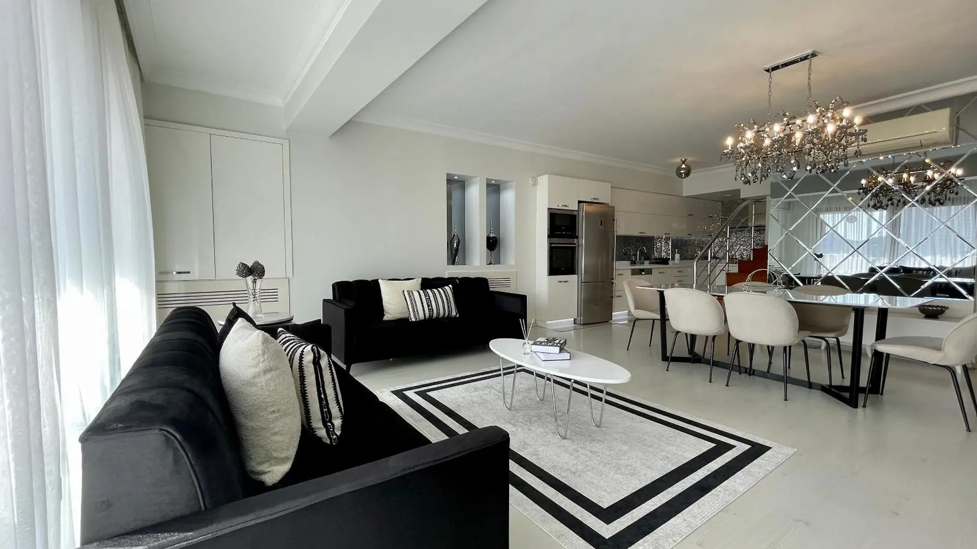Kaplan Luxury Family Flat - 3 Bedrooms With Air Conditioning & Heating In The City Istanbul Turkey
